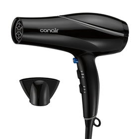 Conair Hair Dryer front view with concentrator attachment