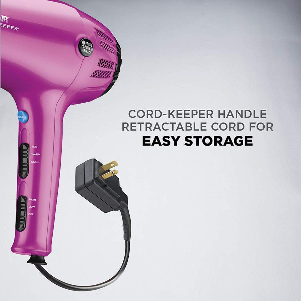 Conair Hair Dryer with concentrator attachment