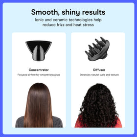 Conair Hair Dryer with concentrator attachment