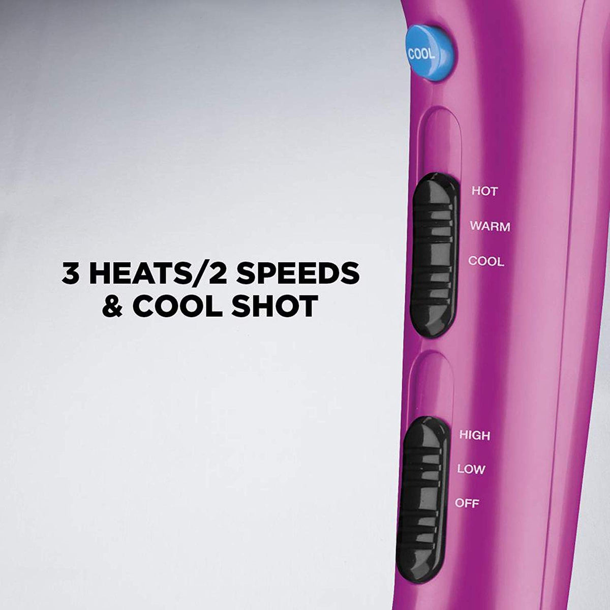 Conair Hair Dryer with retractable cord feature