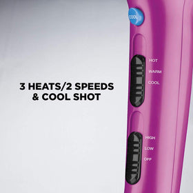 Conair Hair Dryer with retractable cord feature