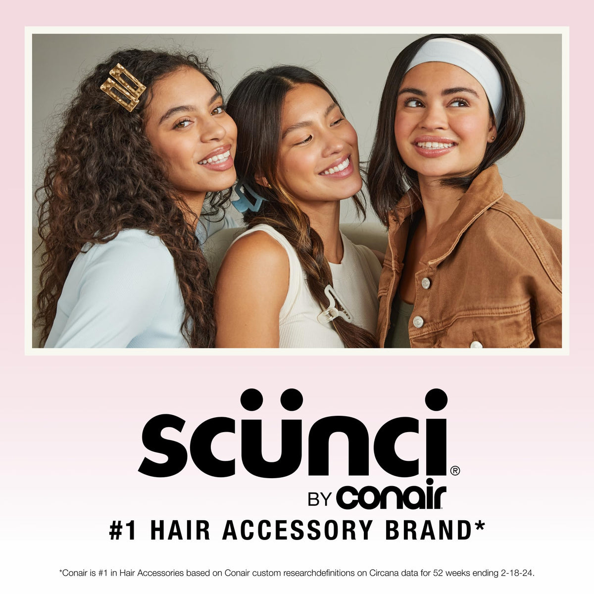 Conair hair scrunchies packaging front view