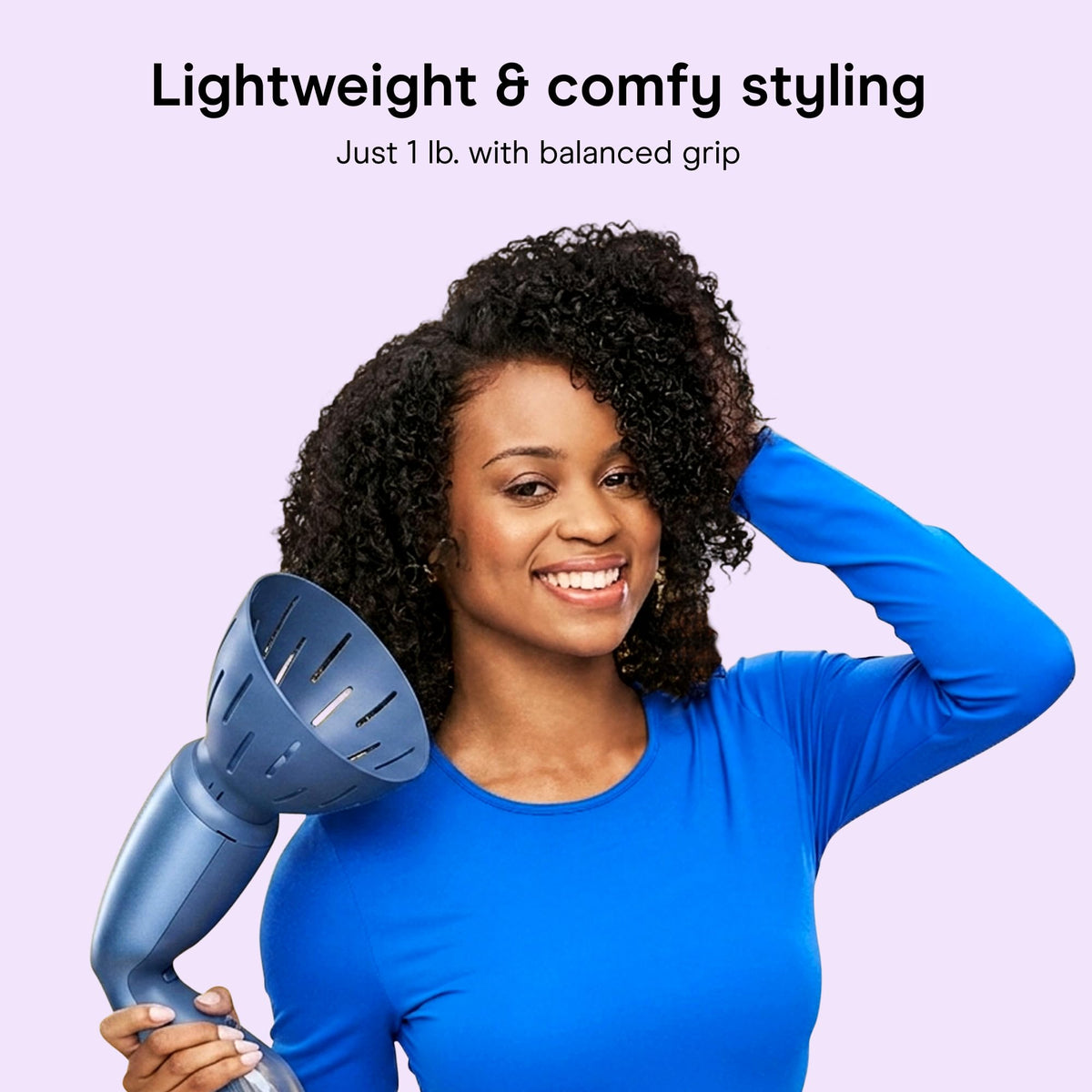Conair Hair Steamer on a countertop with accessories