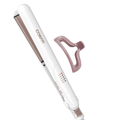 Conair Hair Straightener Double Ceramic 1-inch front view