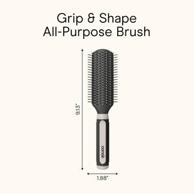 Conair hairbrush set in various angles