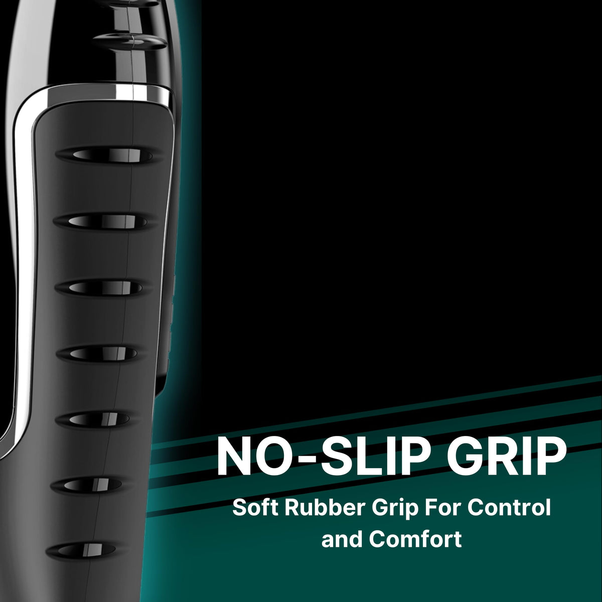 Conair haircut kit showing the no-slip grip handle