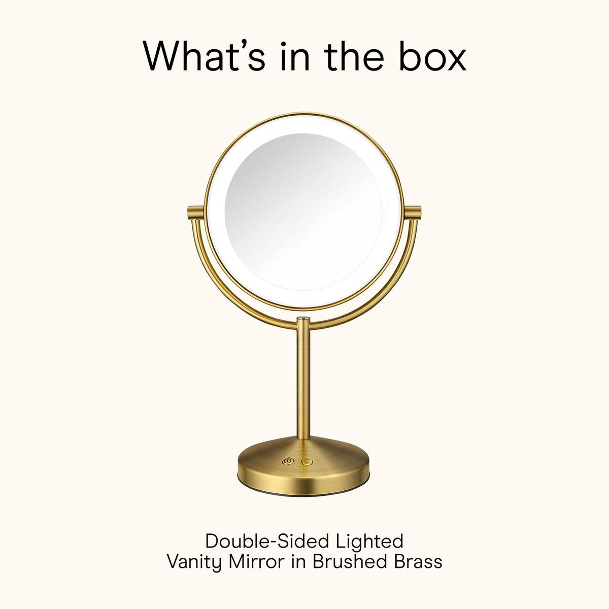 Conair LED Vanity Mirror showcasing its stylish design