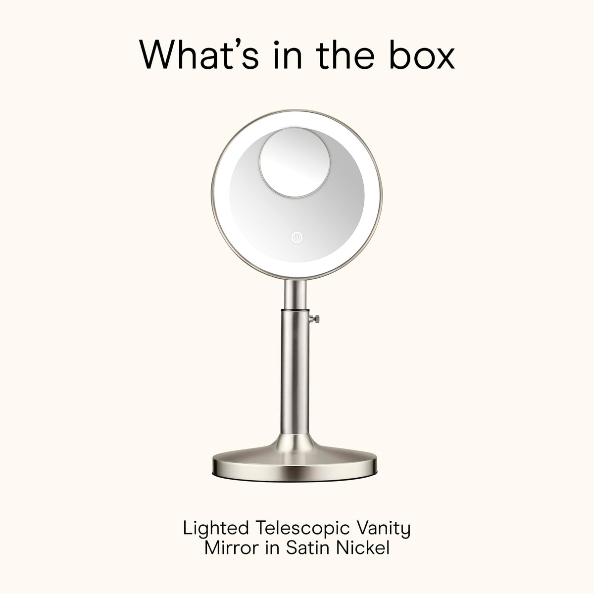 Conair Lighted Makeup Mirror packaging and product details