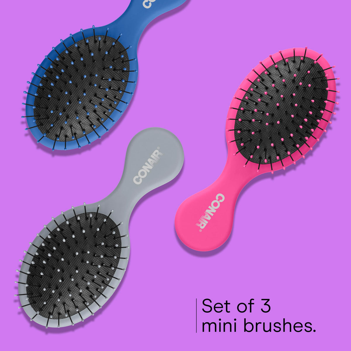 Conair Mini Hair Brush Set packaging