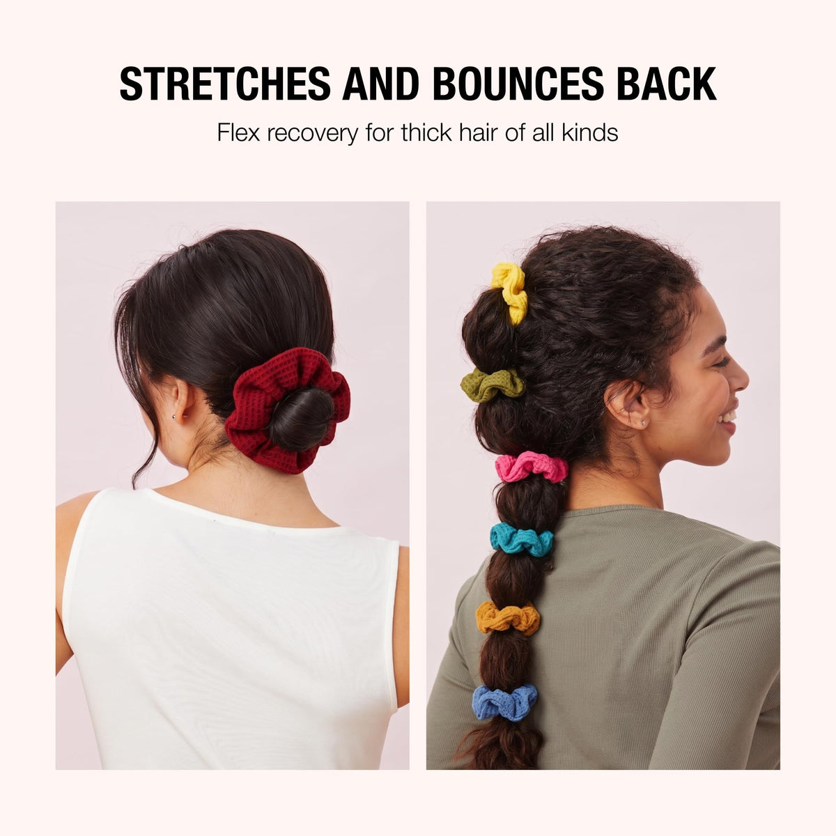 Conair scrunchies in a gym bag