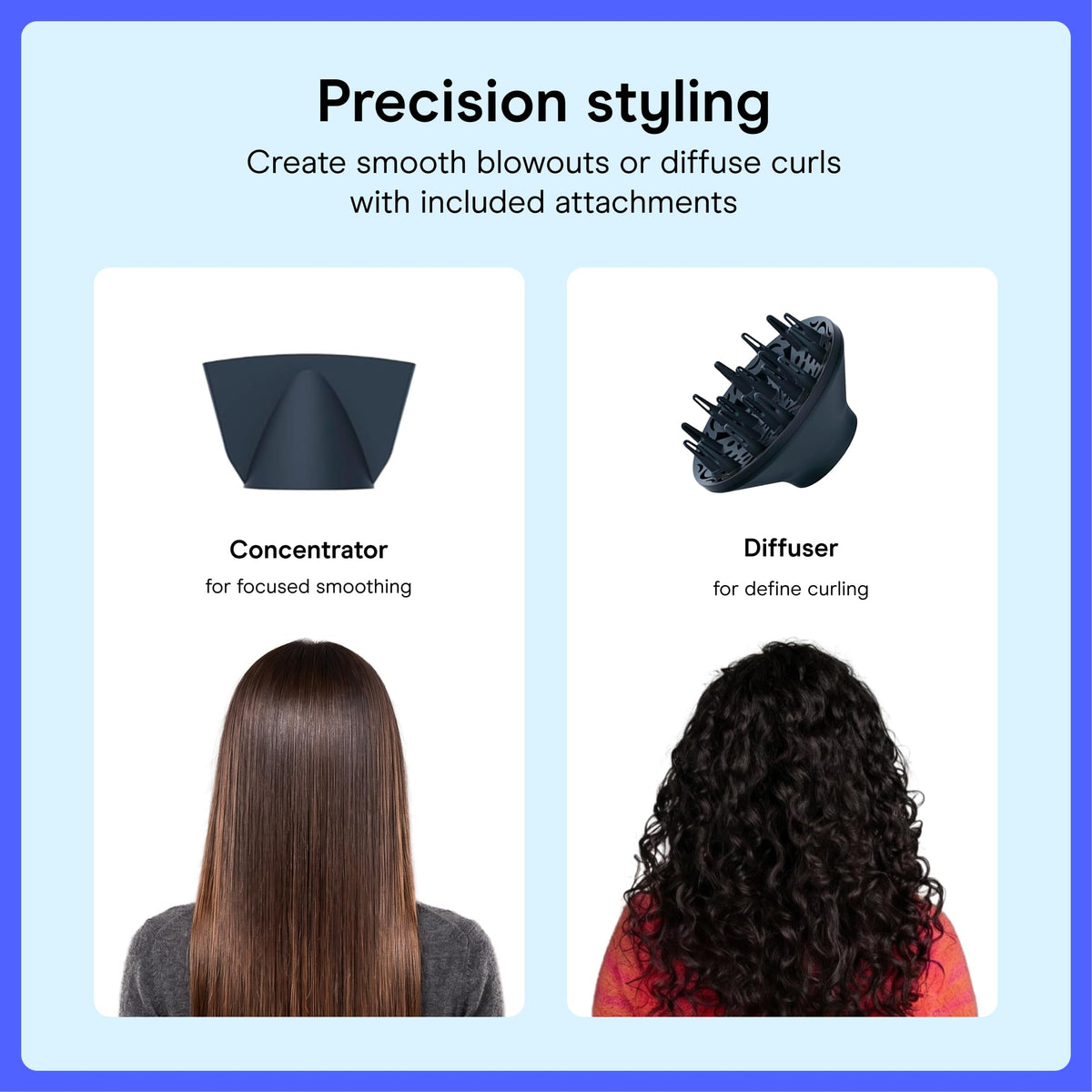 Conair SmoothWrap Ionic Hair Dryer diffuser attachment close-up