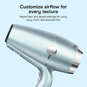 Conair SmoothWrap Ionic Hair Dryer lightweight design in hand