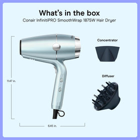 Conair SmoothWrap Ionic Hair Dryer packaging front view