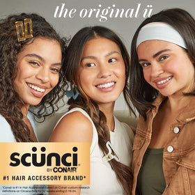 Conair The Original Scrunchie Hair Ties packaging display