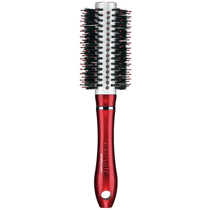 Conair Tourmaline Medium Round Brush front view with nylon bristles