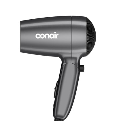 Conair Travel Hair Dryer front view with foldable handle