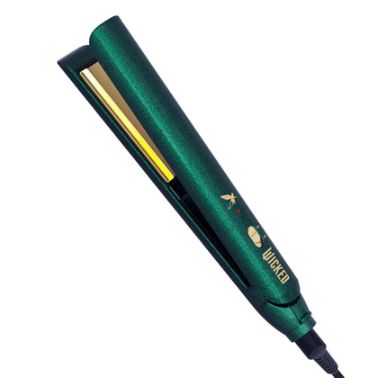 Conair Wicked Elphaba Flat Iron front view with illuminated bar