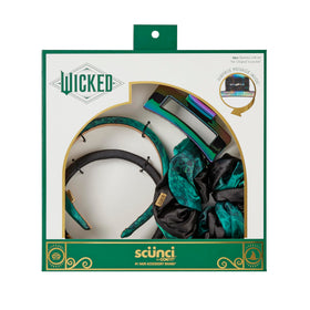 Conair WICKED hair accessories gift box with Elphaba-themed items