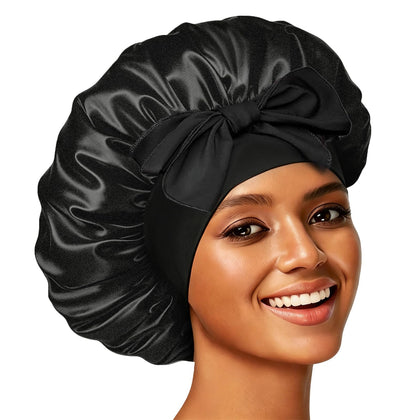 Confvrter Silk Bonnet for Sleeping Women front view