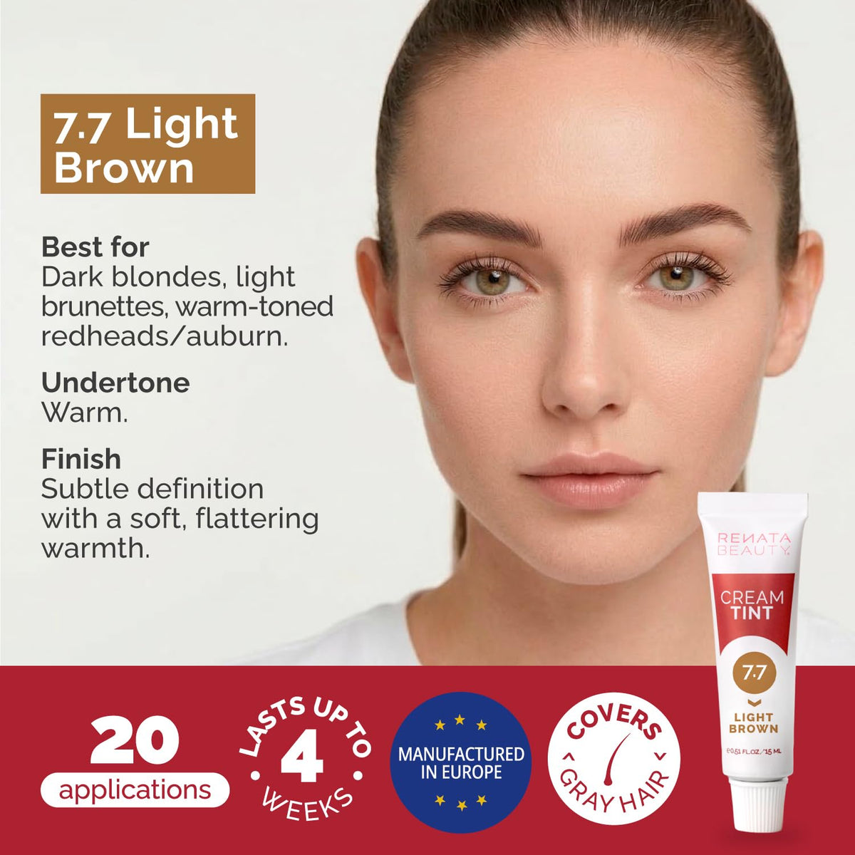 Contents of RB RENATA BEAUTY Tint Kit including dye and developer