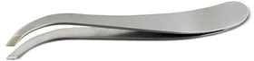 Contoured slant tweezer from Seki EDGE grooming kit