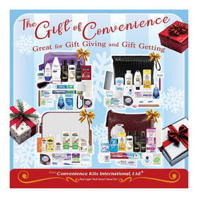 Convenience Kits International Men's Premium travel kit with items laid out