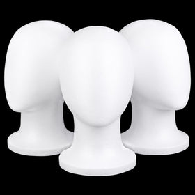 COOKOO Foam Mannequin Head Stand side view