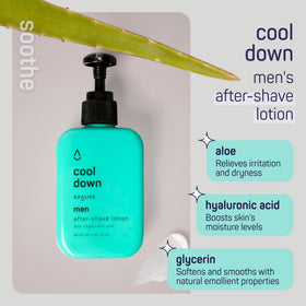 Cool Down After Shave Lotion from SpaLife Men's Grooming Set