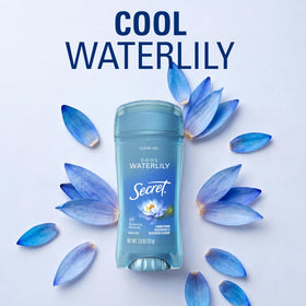 Cool Waterlily scent description on Secret Antiperspirant Deodorant