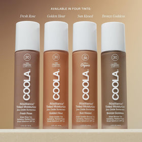 COOLA Organic Rosilliance BB Cream SPF 30 Bronze Goddess back view
