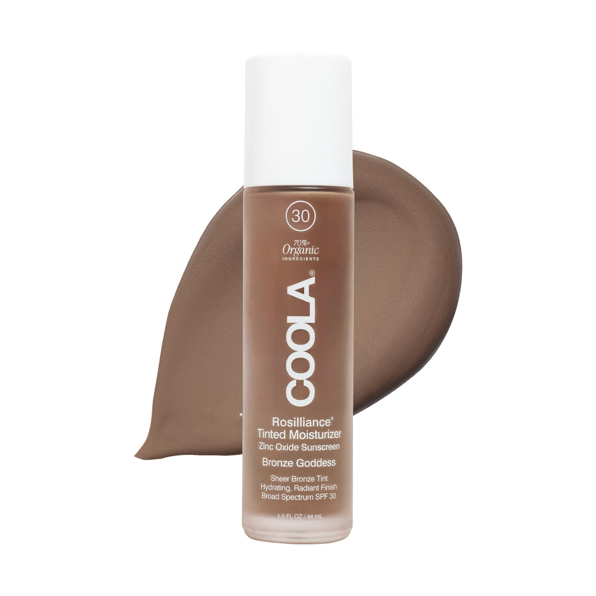 COOLA Organic Rosilliance BB Cream SPF 30 Bronze Goddess front view