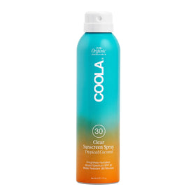 COOLA Organic Sunscreen SPF 30 Tropical Coconut Spray front view