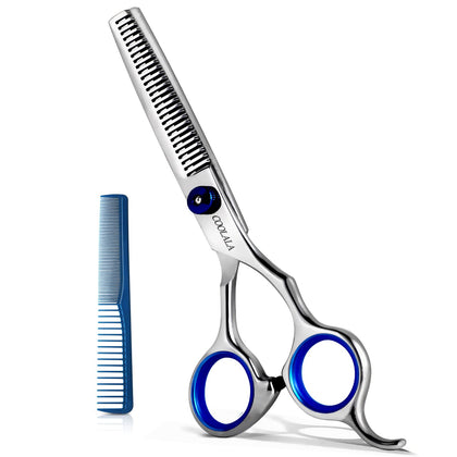 COOLALA 6.5 Inch stainless steel hair cutting scissors front view