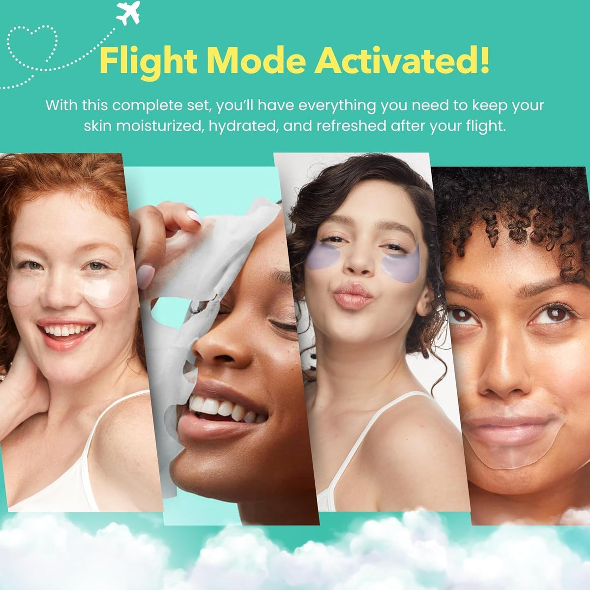 Cooling Eye Gels in travel-friendly packaging