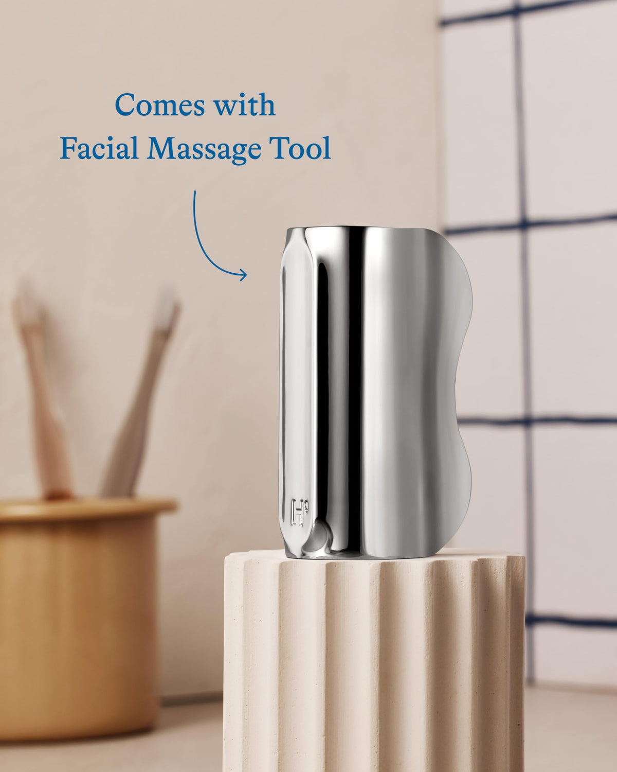 Cooling Eye Stick with applicator tip visible