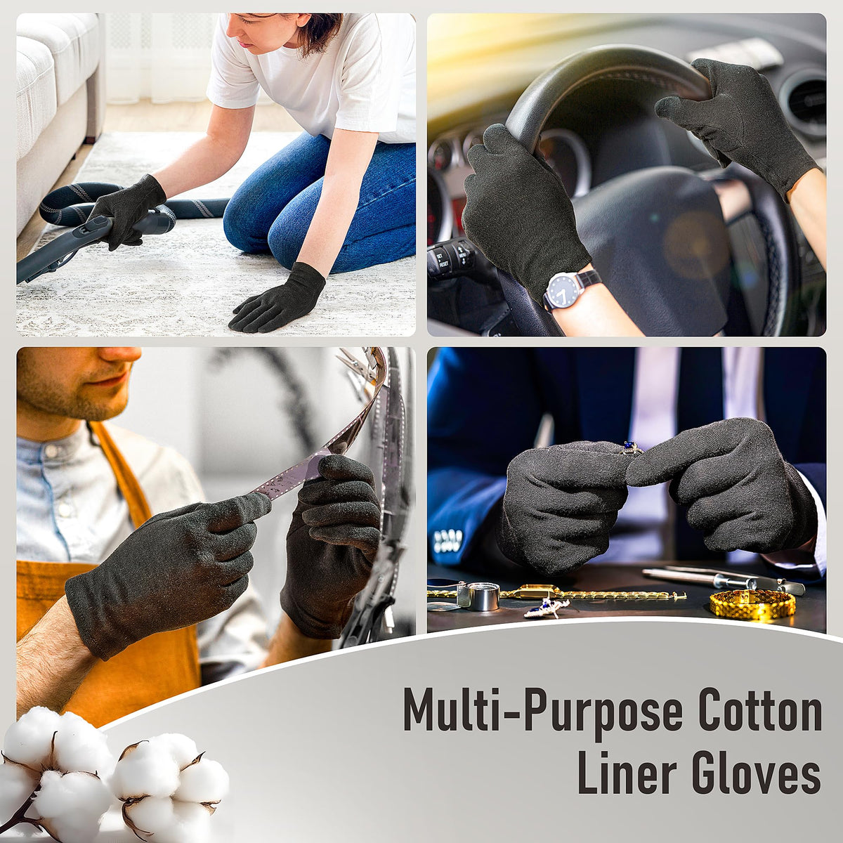 COOLJOB Moisturizing Gloves displayed in packaging