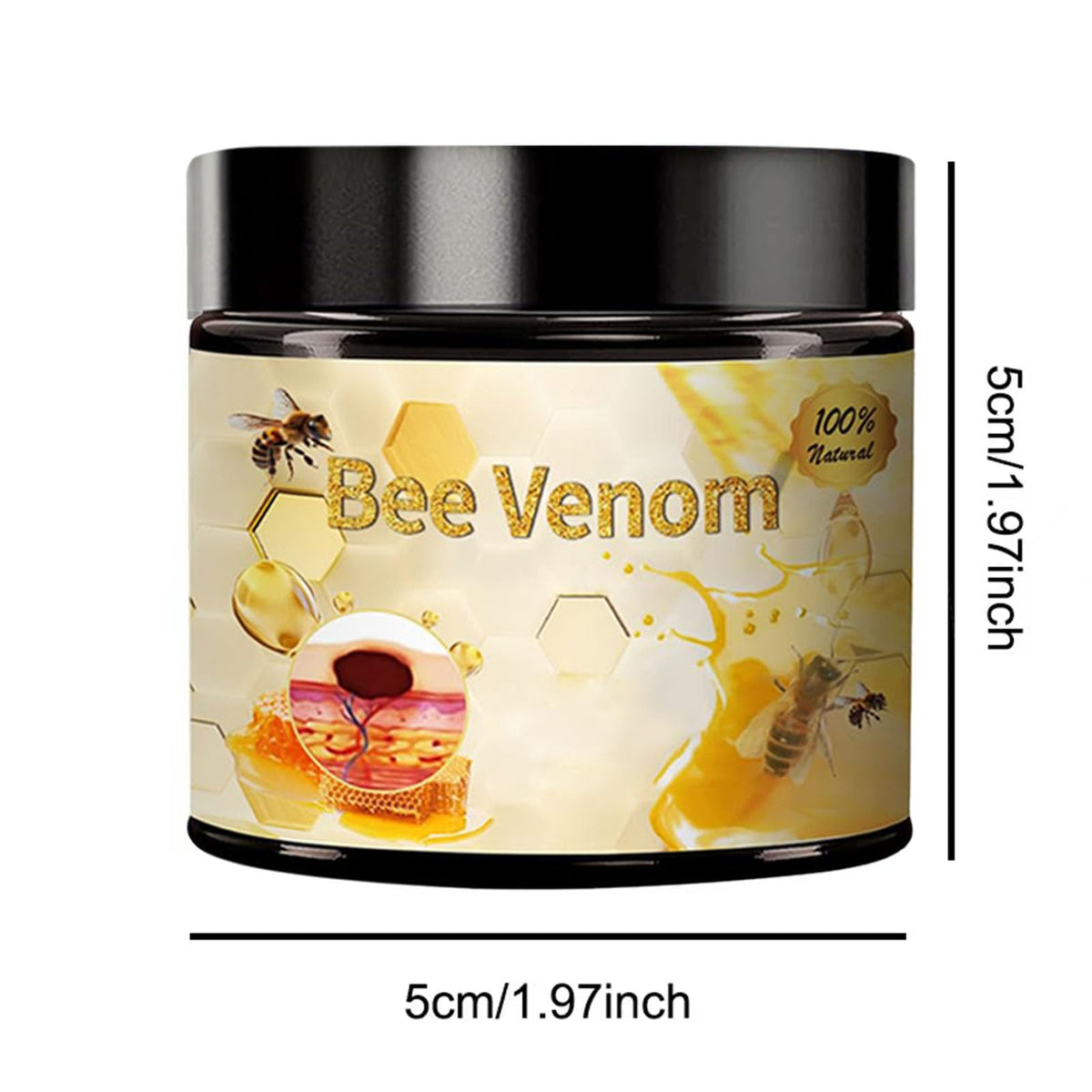 COPFASTOK Bee Venom Cream application on skin