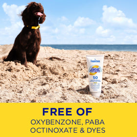 Coppertone Sport Mineral Sunscreen SPF 50 with natural ingredients