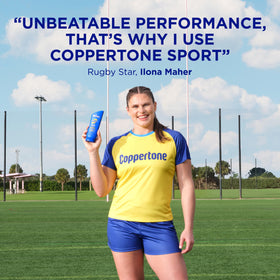 Coppertone Sport Sunscreen Lotion SPF 50 12 pack display