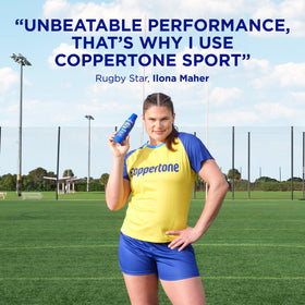 Coppertone Sport Sunscreen Spray SPF 15 back view