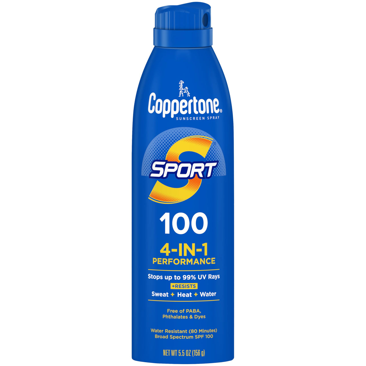 Coppertone Sport Sunscreen Spray SPF 15 front view