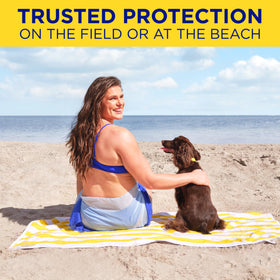 Coppertone sunscreen ingredients close-up