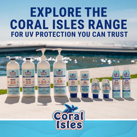 Coral Isles SPF 30 Lotion pack of 2 displayed together
