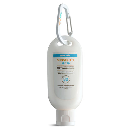 Coral Safe Sunscreen Lotion SPF 30 front view packaging