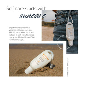 Coral Safe Sunscreen Lotion SPF 30 with natural ingredients