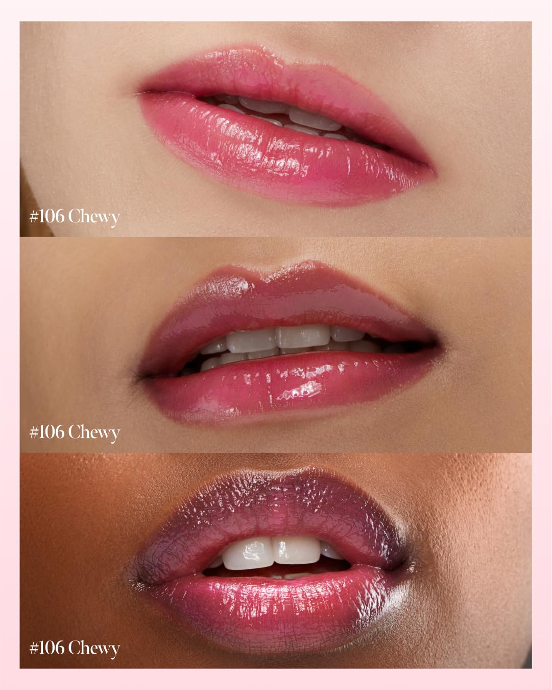 CORALHAZE Glow Lock Jelly Tint 106 Chewy packaging