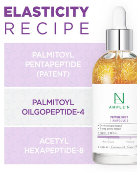 CORÉANA AMPLE:N Peptide Shot 2X Ampoule dropper close-up