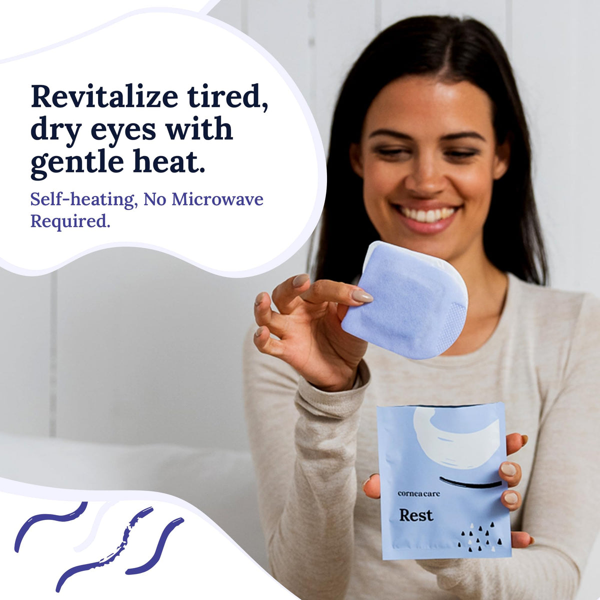 CorneaCare Rest warm compress with ingredients list