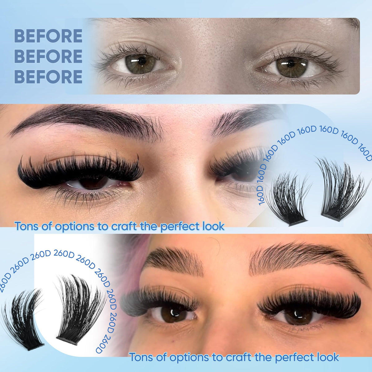 CORUSCATE Lash Clusters application demonstration