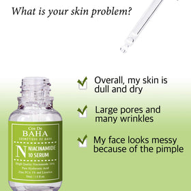 Cos De BAHA Niacinamide 10% Serum 30ml side view